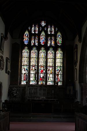Heversham - Tracery Detail